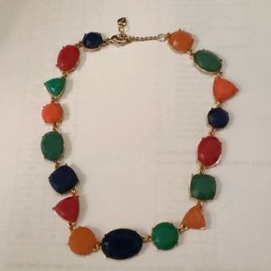 Kate Spade multicolor stone necklace